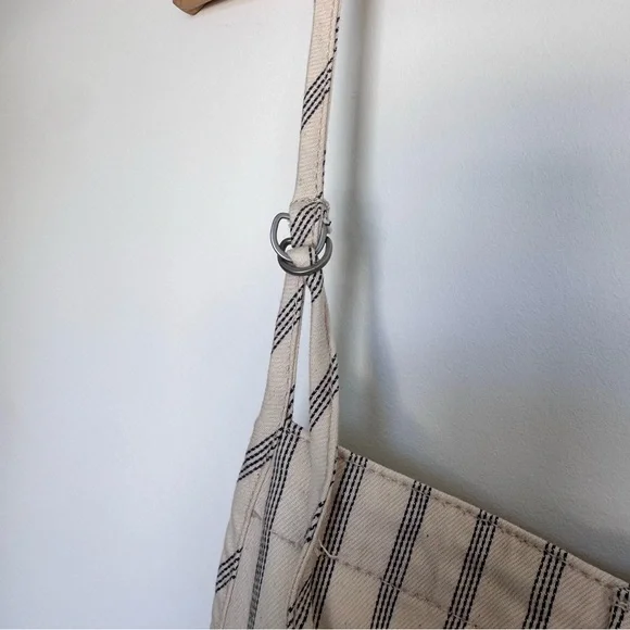 Pilcro Denim Stripe Painter Overalls - Picture 10 of 16